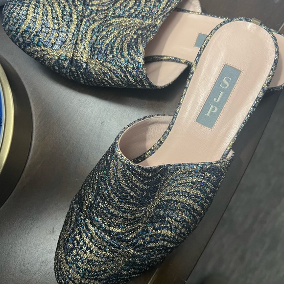 Gorgeous tapestry SJP Mules - Picture 1 of 3